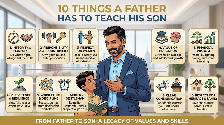 10 Things a Father Has to Teach His Son