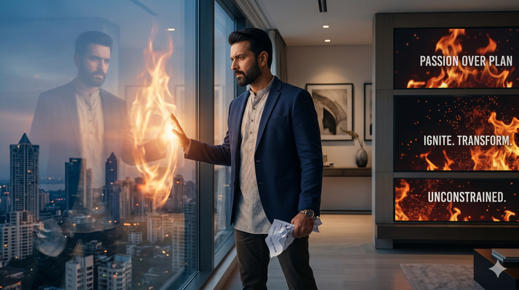 Why Men Should Stop Setting Goals and Start Setting Fires